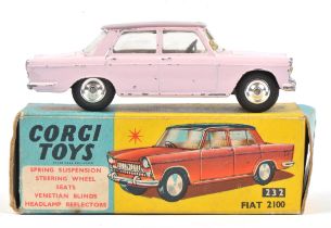 Corgi Toys - Fiat 2100 232 Die-Cast scale model, boxed. Charity lot: This lot is being sold on