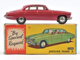 Corgi Toys - Jaguar Mark X 238 Die-Cast scale model, boxed. Charity lot: This lot is being sold on