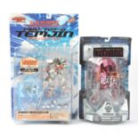 Anime action figures (x2) Includes: Neon Genesis Evangelion Eva 02. Art Asylum - Kaiyodo,