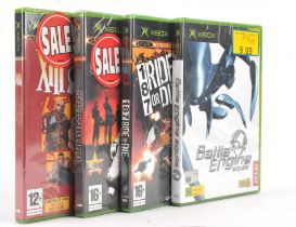 Collection of 4 Microsoft Xbox Original sealed games Titles include - 187 RIDE OR DIE,