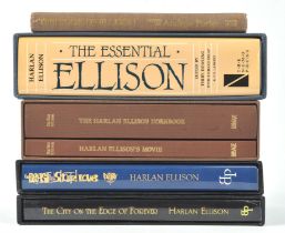 ELLISON (Harlan). six hardcover books by, and related to the American author, five of which are