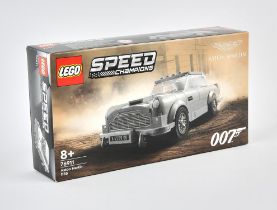 James Bond - Aston Martin 'Speed Champions' Lego model from 2022, number 76911, boxed as new,