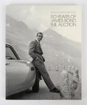 50 Years of James Bond The Auction, Christie's catalogue from 2012, complete and unused.