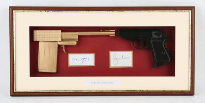 James Bond The Man With The Golden Gun (1974) - A replica Prop Display, featuring Scaramanga’s