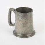 The Lord of the Rings - Prancing pony tankard, Pewter H12cm. Provenance: The vendor owned an event