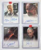 James Bond Casino Royale (2006) Four Rittenhouse Archives Trading cards signed by Tom So,