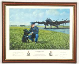 The Dambusters - 'After Me The Flood' Two limited edition prints by Michael Smart - both framed and