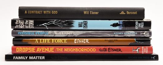 EISNER (Will). a group of six Signed Limited edition hardback graphic novels - mostly first