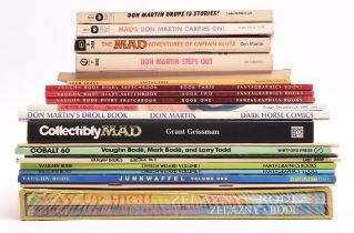 Graphic Novels by Vaughan Bode and Don Martin: a group of twenty-four first editions,