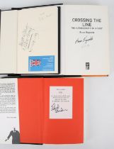 Crime: a group of three related Signed hardback books - includes, BIGGS (Ronnie) and Mike Gray.