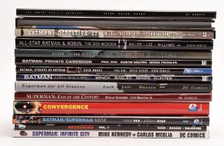 Batman & Superman: Graphic Novels – a group of fourteen related hardback books published by DC