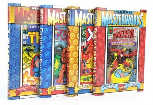 Marvel Masterworks: a group of twenty-seven hardback books – includes an incomplete run of