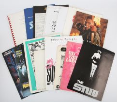 A collection of 20+ press books, programmes, campaign and promotional brochures – includes,