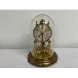 Antique Haller anniversary clock made in Germany, in good condition