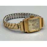 Ladies 18ct gold cocktail watch, 10.37g