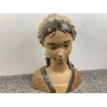 Large Lladro 2024 ‘Little girl’ gres in good condition