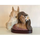 Lladro signed limited edition 3564 ‘Gentle Beauty’ in good condition and original box (No 448)