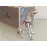 Lladro 5880 ‘Playful Unicorn’ in good condition and original box
