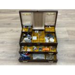 Large jewellery box with contents