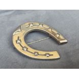 A large silver “Horseshoe” brooch, weighing in at 14.19grams
