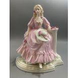 Coalport English Rose Collection 1992 ‘May Queen’ figure - Good condition