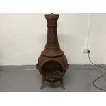 Large potbelly Chiminea in cast