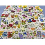 Large amount of hand embroidered flower design fabric sleeves