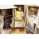 The Ashton-Drake galleries dolls x7 all in original boxes