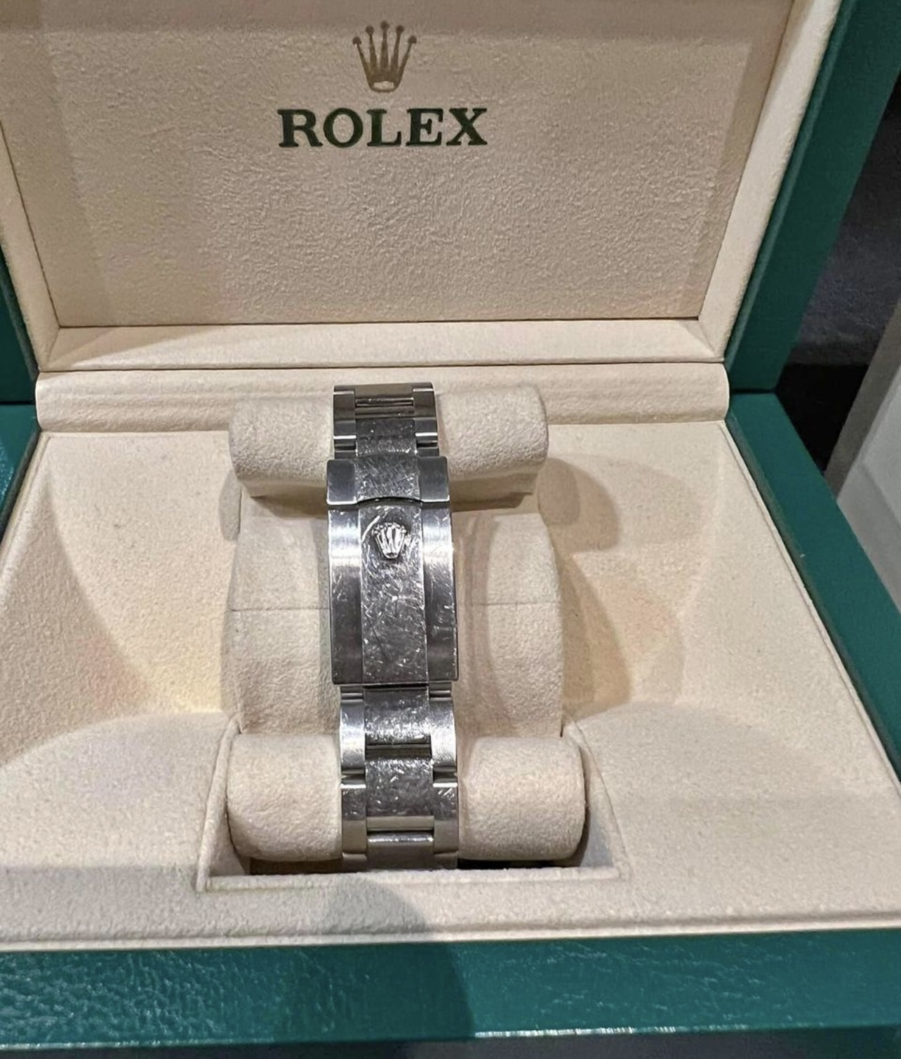 Rolex 36mm Datejust 116200 Pink Baton Dial Wristwatch Accompanies with Box and Papers - Image 2 of 3