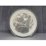 Australian Koala 2013 Kilo 999.9 Silver Coin in capsule