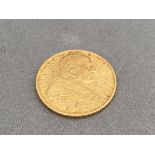 1929 Vatican State Italy 900 Fine gold Coin Weighing 8.82 grams