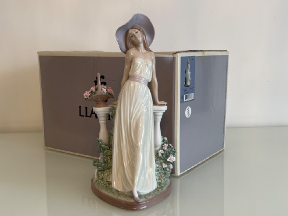 Lladro 5378 ‘Time for Reflection’ in good condition and original box