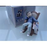 Lladro figure #5846 ‘All Tuckered out’ in good condition with original box