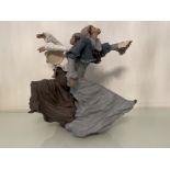 Lladro signed limited edition 1770 ‘Gypsy dancers’ in good condition and original box (No. 151)