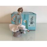 Lladro 1361 ‘Blue ballet’ in good condition and original box