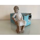 Lladro 4876 ‘Thinker’ in good condition and original box