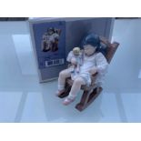 Lladro figure #5448 ‘Naptime’ in good condition with original box