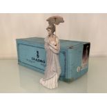 Lladro 5323 ‘Milanese lady’ in good condition and original box