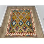 Chobi Kilim rug in mint condition (153cm x 107cm)