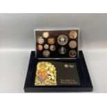 2009 Royal Mint UK Proof coin collection includes RARE Kew Gardens 50p with original case, box and