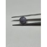 10.66ct Natural Star Sapphire Cabochon - Clear Asterism Effect