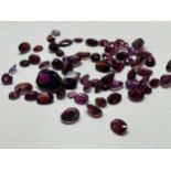 50.32cts Mixed Red/Pink/Purple Stones