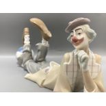 Lladro 4618 ‘Clown’ by S. Furio in good condition