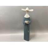 Lladro 5500 ‘Prayerful Moment (Blue)’ by J. Puche in good condition