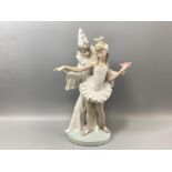 Lladro 4882 ‘Carnival Coupke’ in good condition with original box