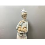 Lladro 4893 ‘Walk with the dog’ by J. Roig in good condition