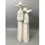 Lladro 4611 Two Nuns in good condition
