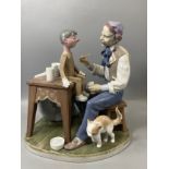 Lladro 5396 The Puppet Painter in good condition with original box