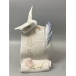 Lladro 7677 Art Brings Us Together in good condition with original box