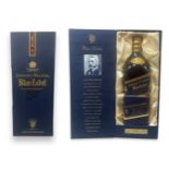 750ml Johnnie Walker Blue Label scotch whiskey, comes in original case and box